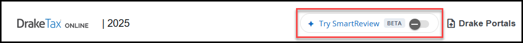 SmartReview toggle - off